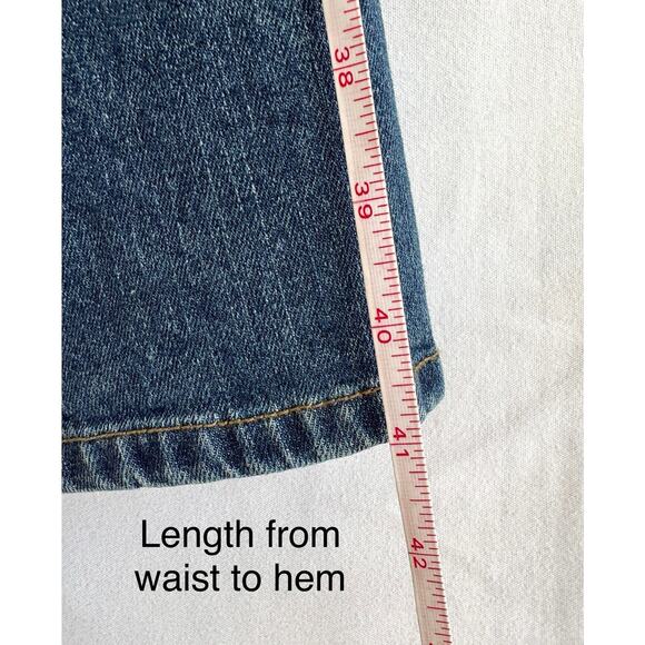 Vintage Chaps Women’s Denim Sz 8 Beaded Pockets Medium-Wash High Rise Mom Jeans - Picture 13 of 13